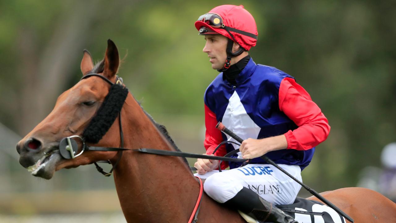 Tye Angland aboard Sweet Deal after winning at Rosehill back in 2018. Picture: Getty Images