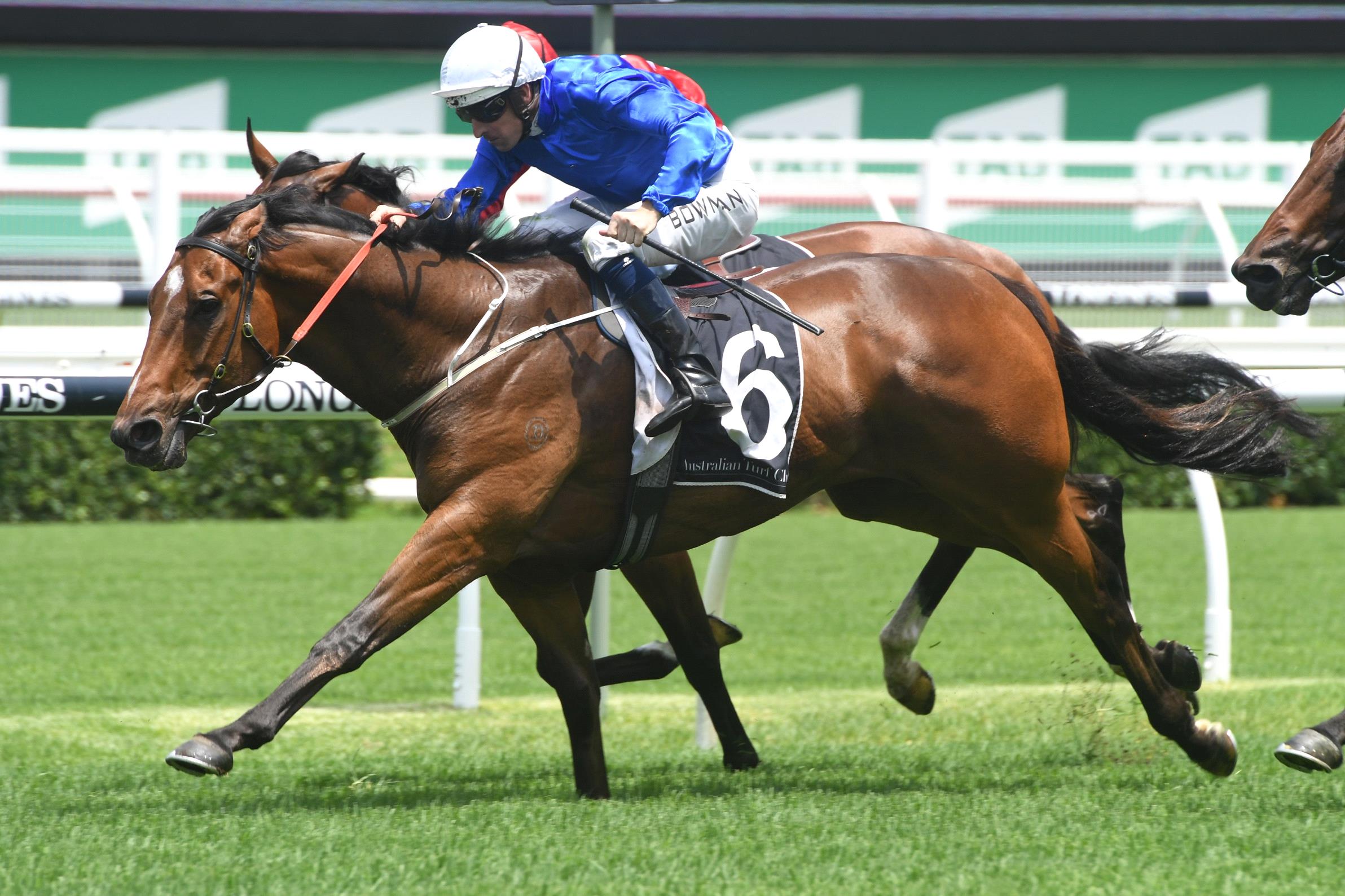 Deprive stormed home to win at Randwick.