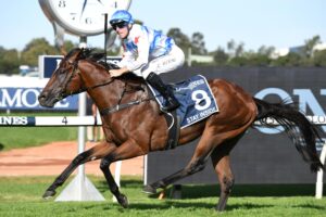 Stay Inside wins the Golden Slipper.