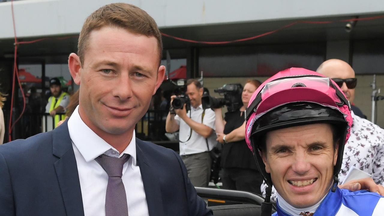 Trainer Kody Nestor saddles up three runners in the Country Championship Qualifier at Coonamble. Photo: Simon Bullard/AAP Image