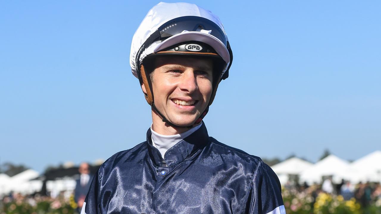 Jye McNeil is hoping to back up his Australian Cup win on Homesman with victory on Greysful Glamour in the All-Star Mile. Picture: Getty Images