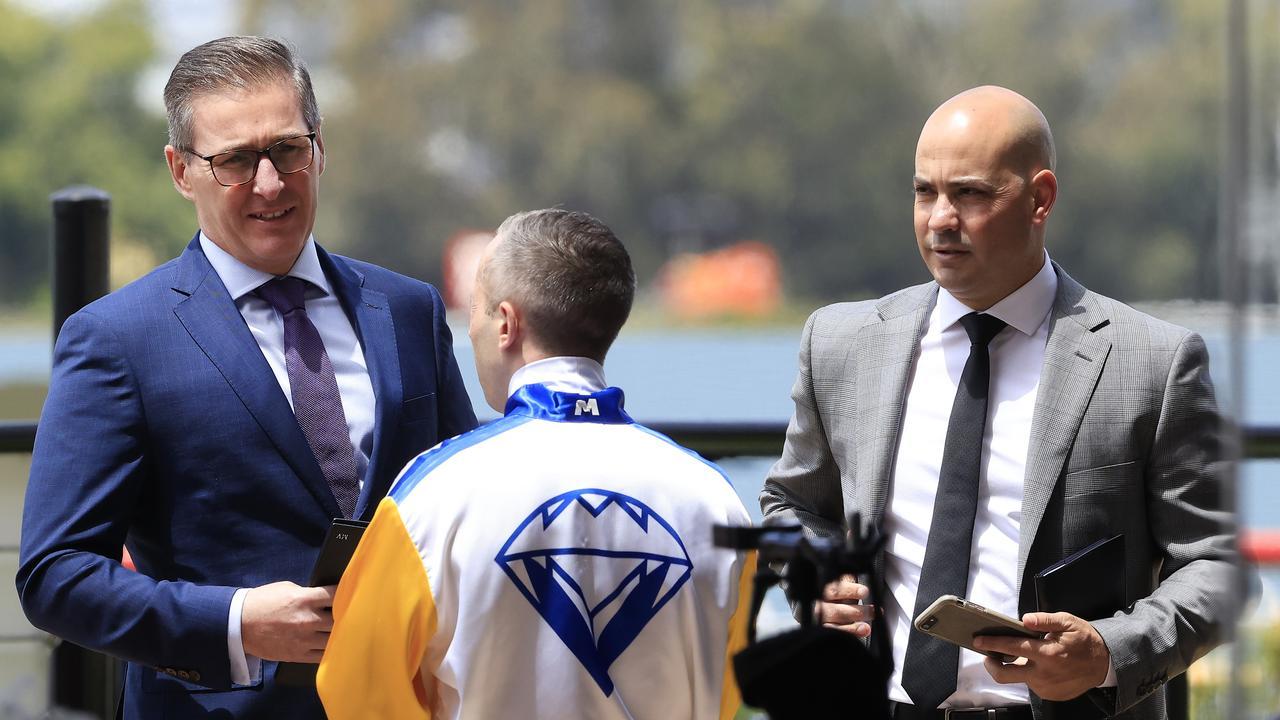 Chief Steward Marc Van Gestel (L) and his Deputy