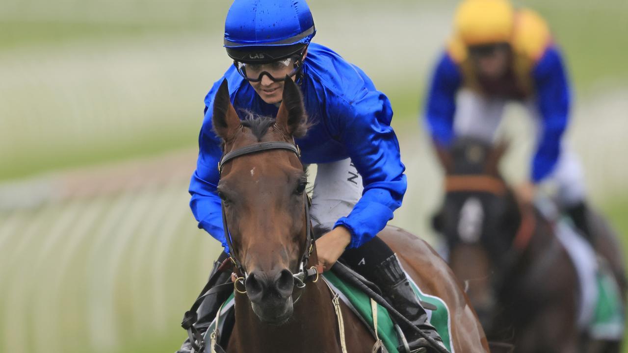 Rachel King steered Colette to an impressive first-up win in the Apollo Stakes. Picture: Getty Images