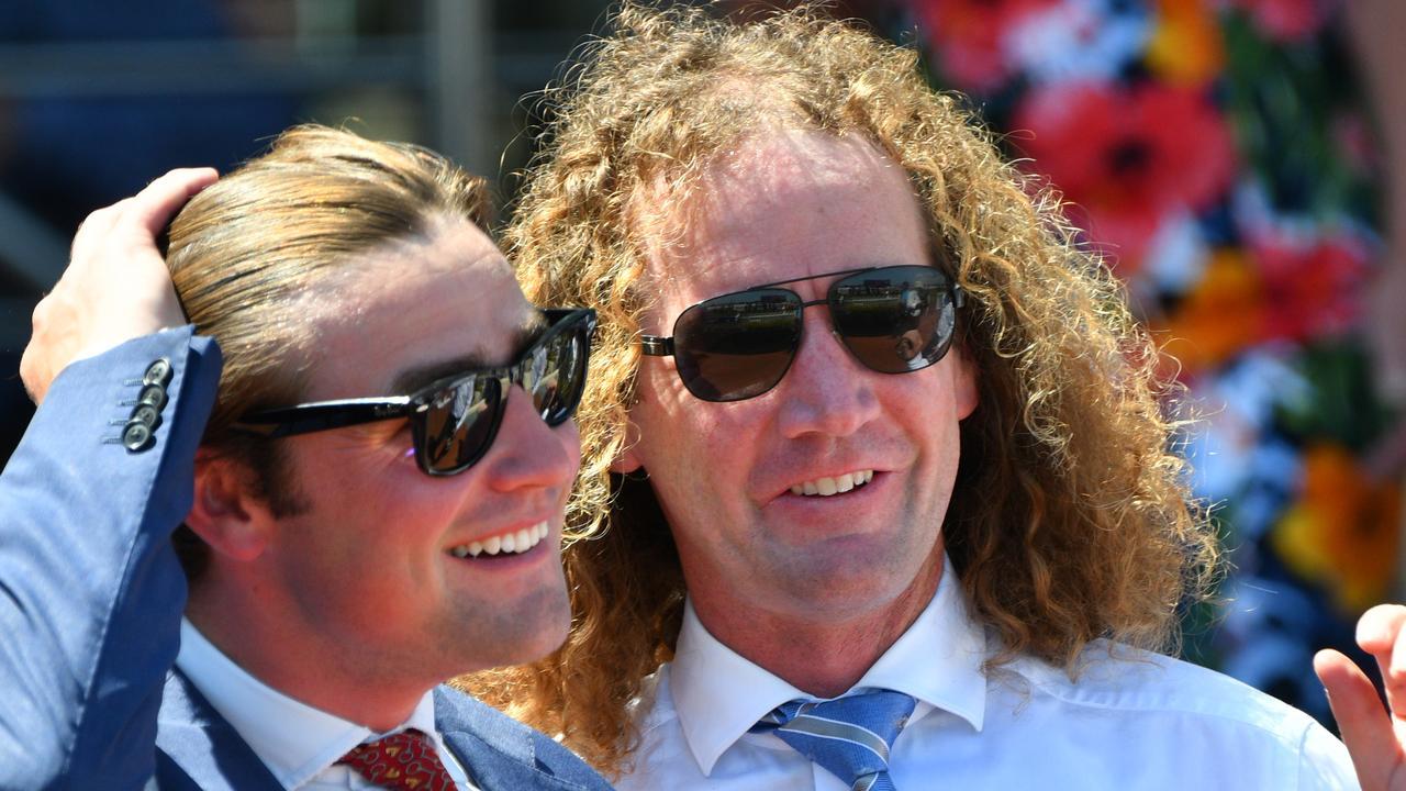 David Eustace and Ciaron Maher run one of Australia’s biggest training operations. Picture: Getty Images