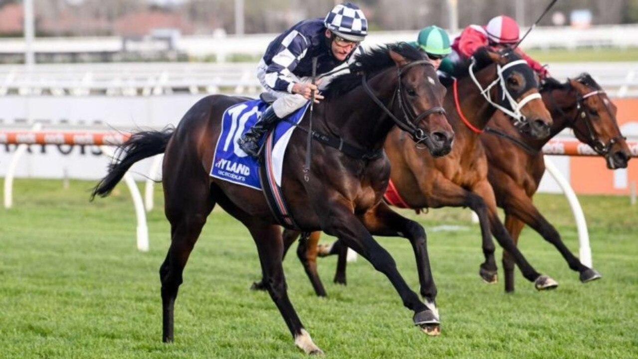 Russian Camelot and jockey Damien Oliver teamed up again in a barrier trial at Werribee on Tuesday morning.