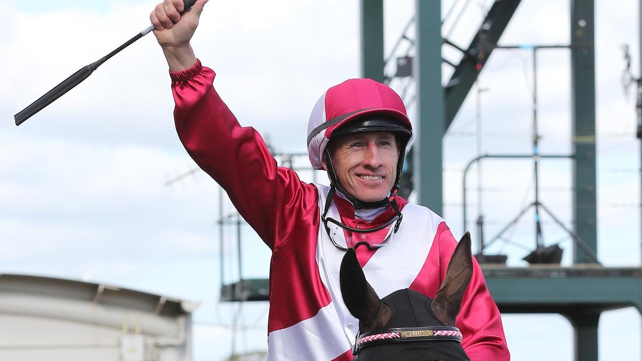 William Pike returns to scale victorious after the All-Star Mile. Picture: Michael Klein