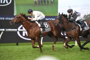 Noble boy winning the Winter Stakes.