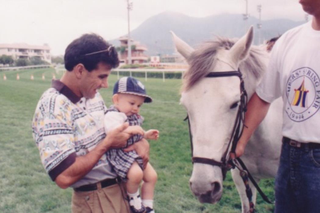 A young Taylor Marshall with his Dad John.