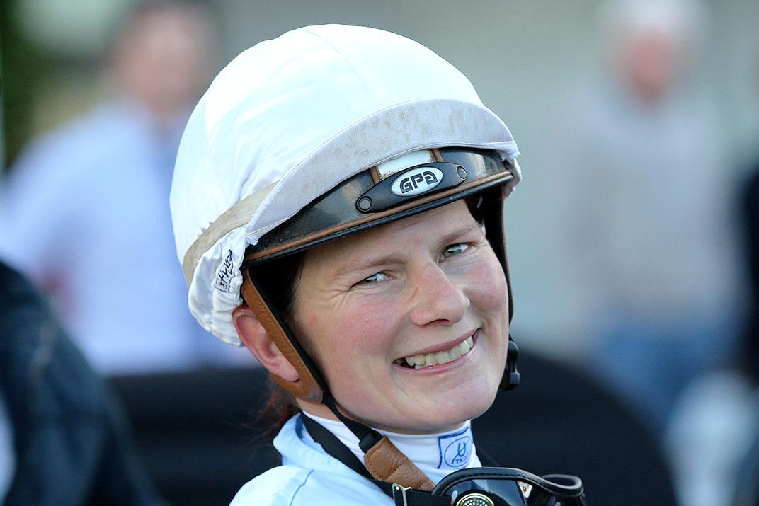 Kate Walters got the prize on Brigadier at Sandown.