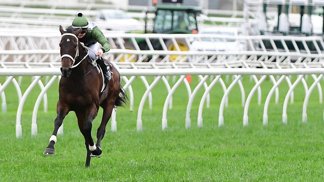 Incentivise wins the Group 3 Tattersall’s Cup at Eagle Farm. Picture: Grant Peters–Trackside Photography,