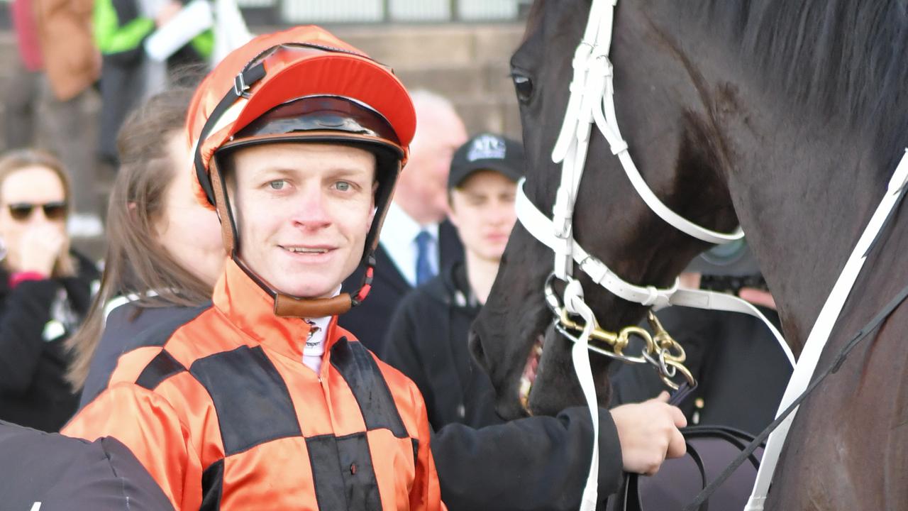 Blaike McDougall, after riding a winner for Chris Waller at Rosehill, is looking forward to the Grafton carnival. Picture: AAP