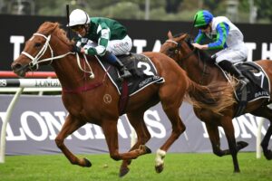 Hungry Heart wins the Australian Oaks.