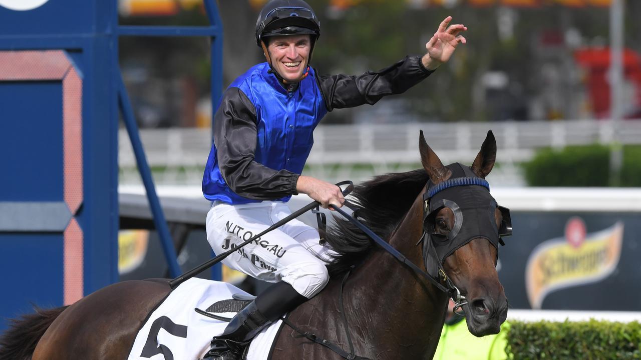 Shadow Hero will rejoin Mark Newnham. Photo: AAP Image/Simon Bullard