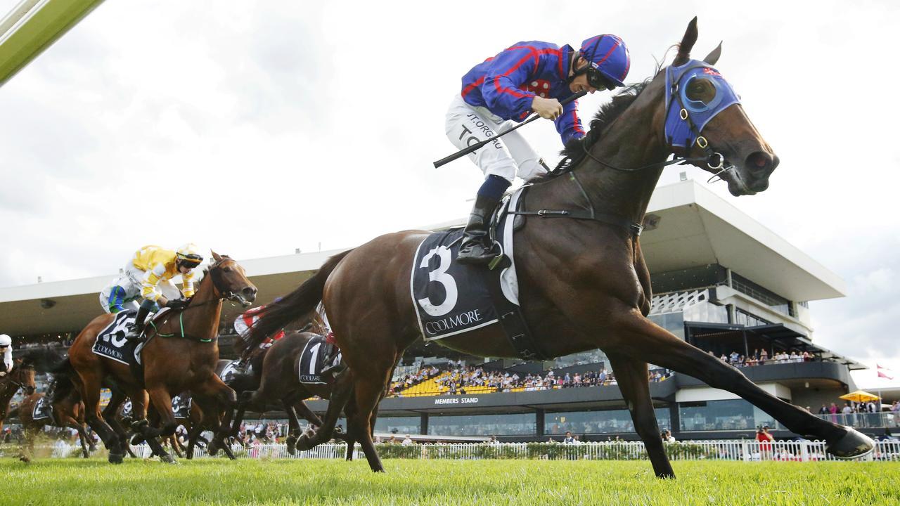 Krone wins Group 1 Coolmore Classic. Pic: Getty Images.