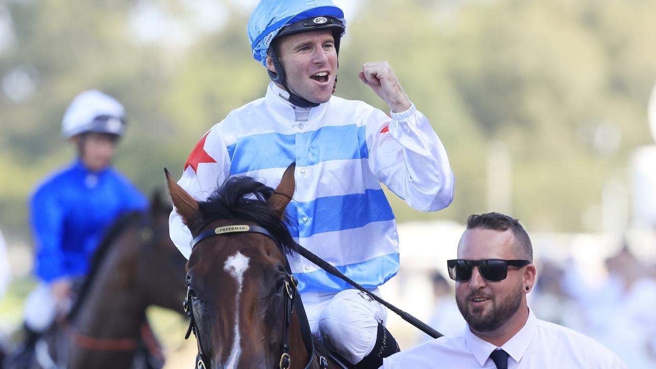 Golden Slipper winning jockey Tommy Berry has a great of rides at Newacstle. Photo: Mark Evans/Getty Images