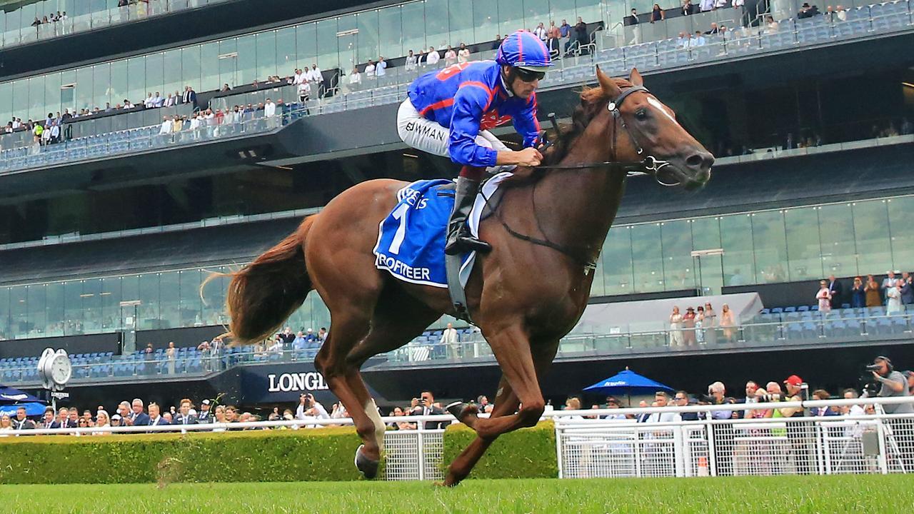 Profiteer was in a league of his own when winning the $2 million Inglis Millennium at Randwick in February. (Photo by Mark Evans/Getty Images)