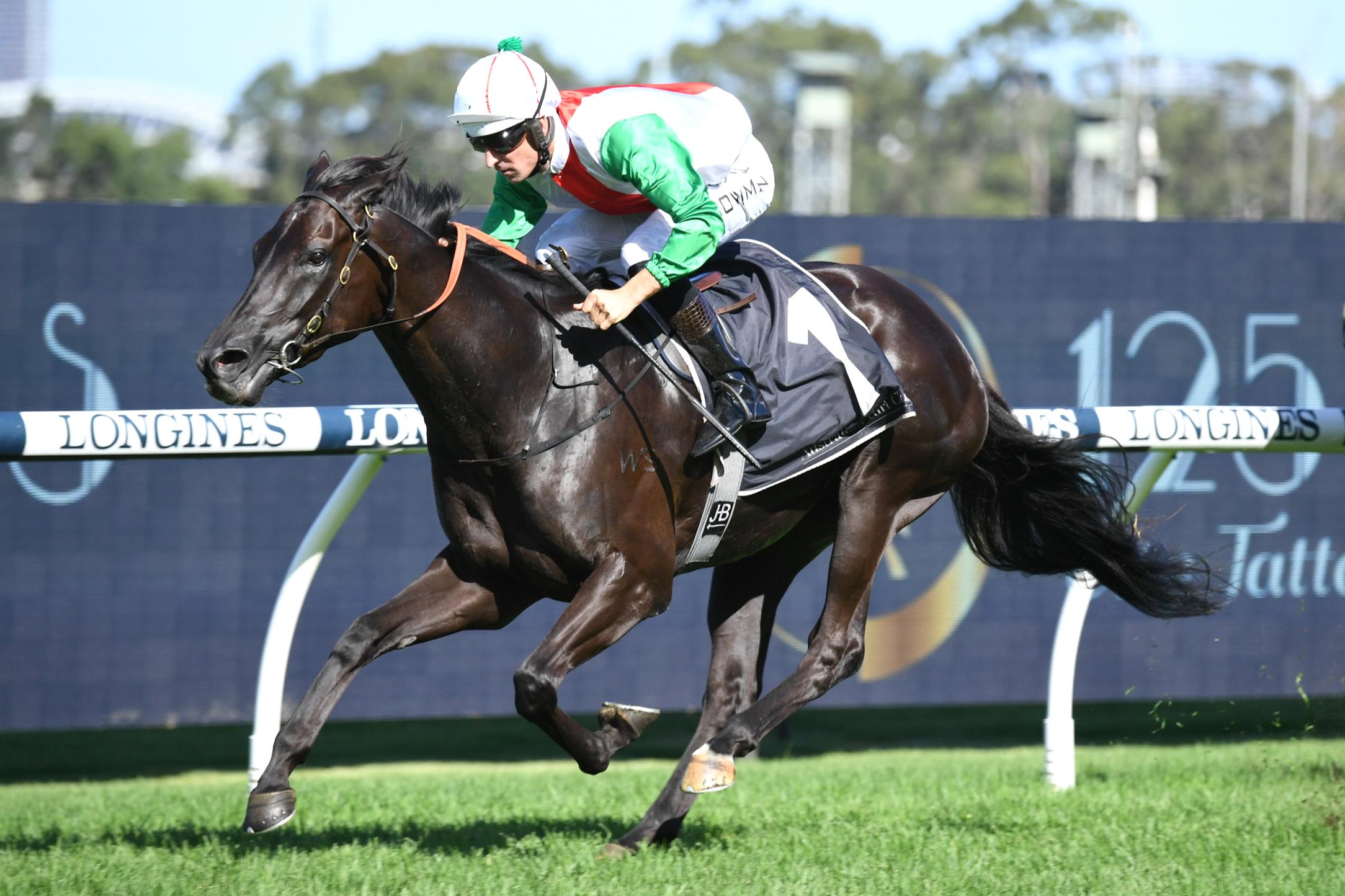 Aegon cruises to victory in the Group 2 Hobartville Stakes.