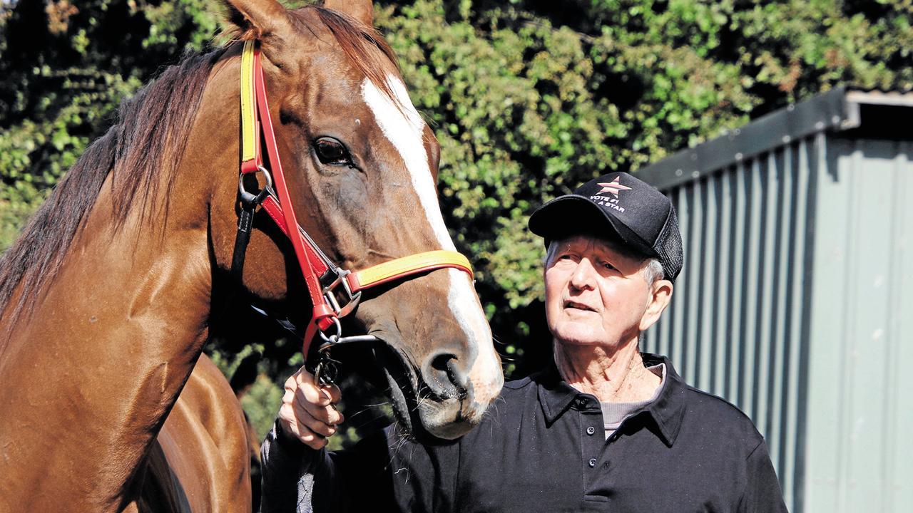 Trainer Bill Ryan and his All-Star Mile hopeful Still A Star.