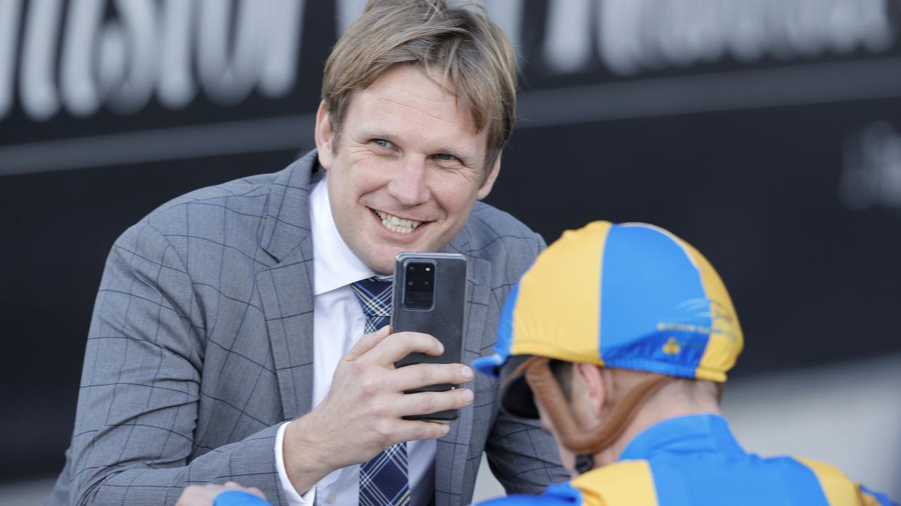 Trainer Bjorn Baker heads to Muswellbrook on Tuesday with three strong contenders. Photo by Mark Evans/Getty Images