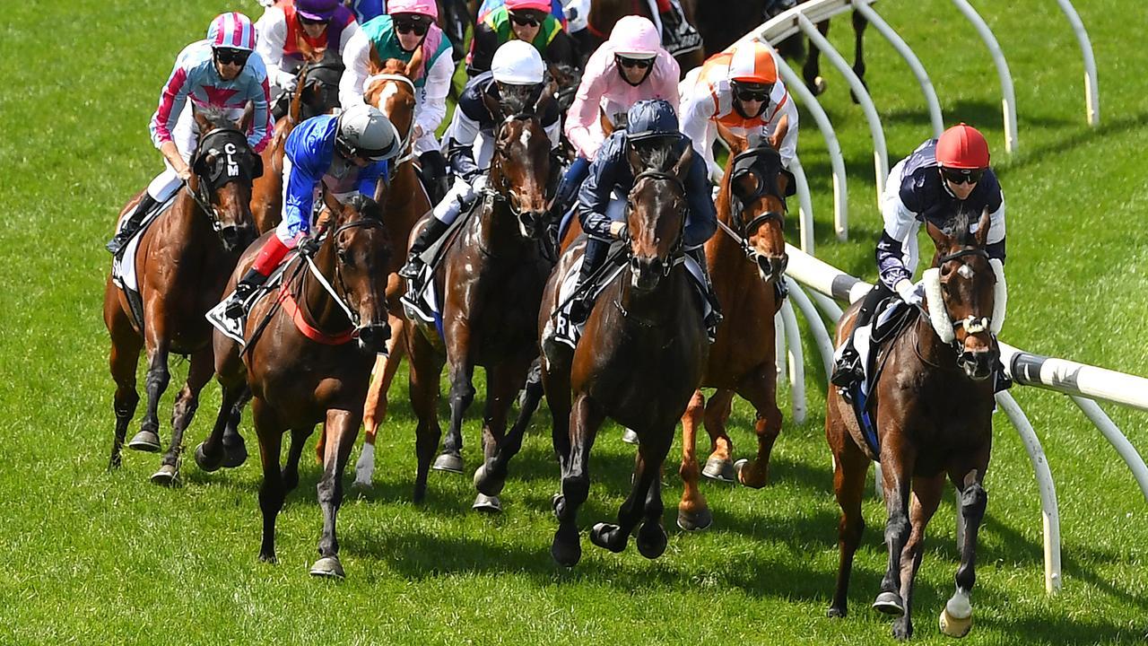 Twilight Payment scored an all-the-way win in the Melbourne Cup. Picture: Getty Images