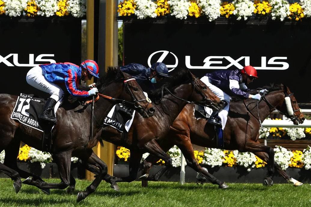 Kerrin McEvoy fails to reel in the winner aboard Tiger Moth.