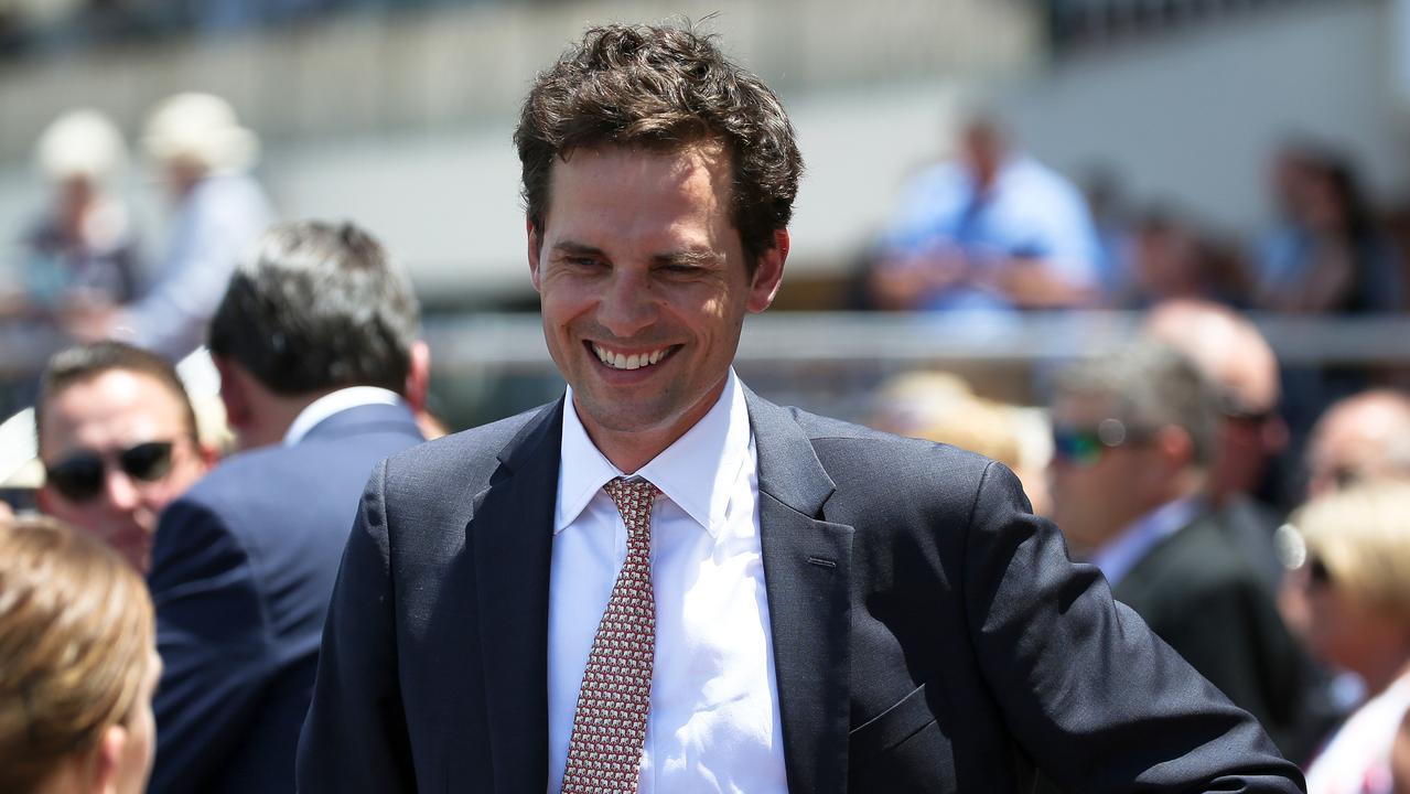 Matt Cumani will find out on Wednesday afternoon whether he has a runner in the 2020 Caulfield Cup. Photo: AAP Image/George Salpigtidis.