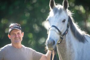 Trainer Robert Gulberti and Ihtsahymn have won a second Darwin Cup.