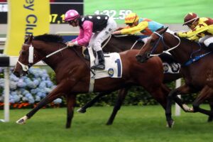 Beauty Generation notched a record-breaking win at Sha Tin on Sunday.