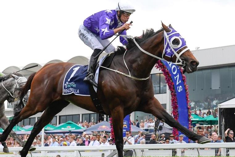 Invincibella won the Magic Millions Fillies and Mares’ for the third straight year.