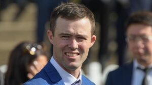 Trainer Cody Morgan is confident of a bold showing from Casino Lord at Tamworth on Monday. Photo: AAP Image/Simon Bullard