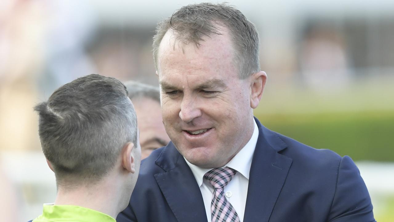 John O'Shea has Everest ambitions for Lost And Running, who runs at Rosehill on Saturday. Picture: AAP