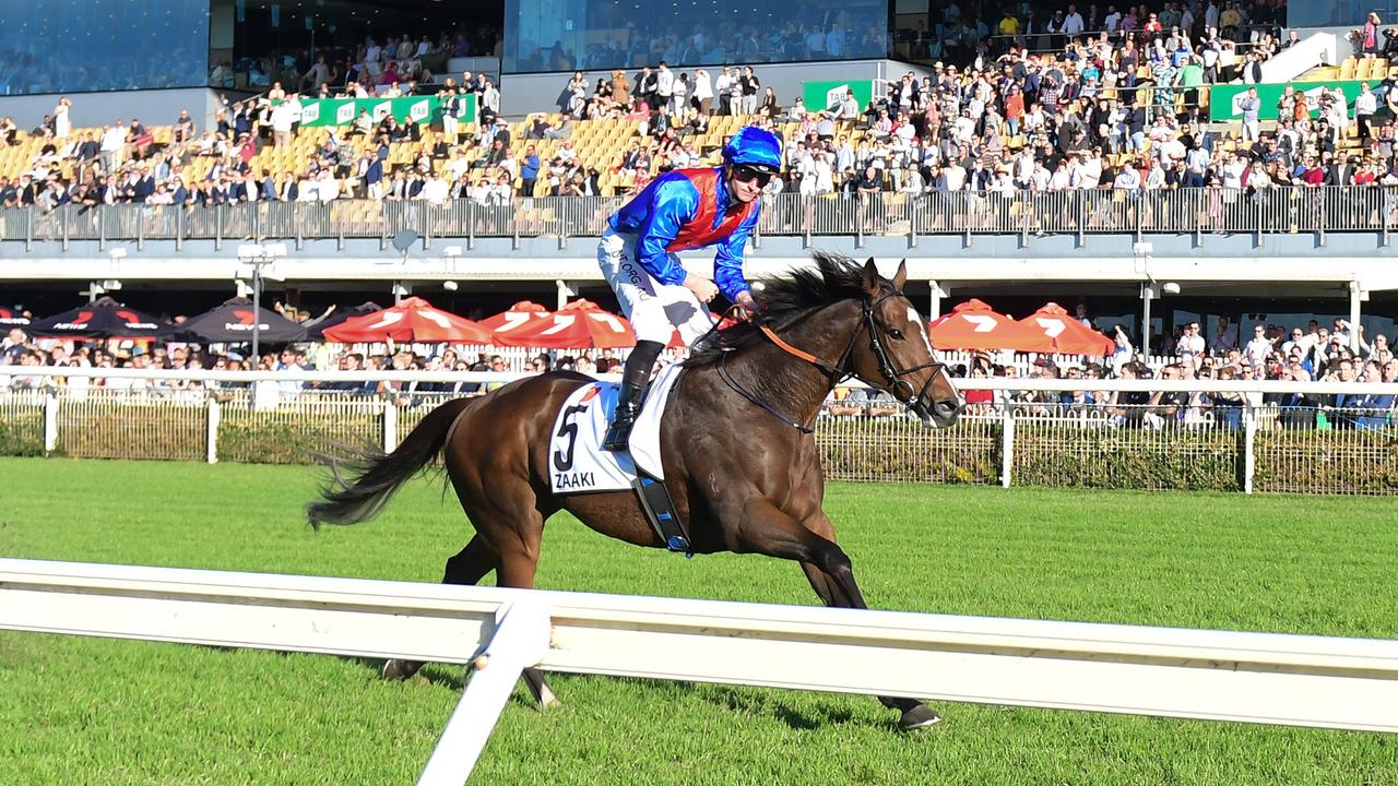 Zaaki returned a positive swab after the JRA Plate. Picture: Grant Peters/Trackside Photography