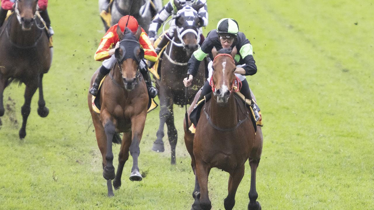 Stockman relished the heavy conditions to win the McKell Cup at Rosehill. Picture: Getty Images