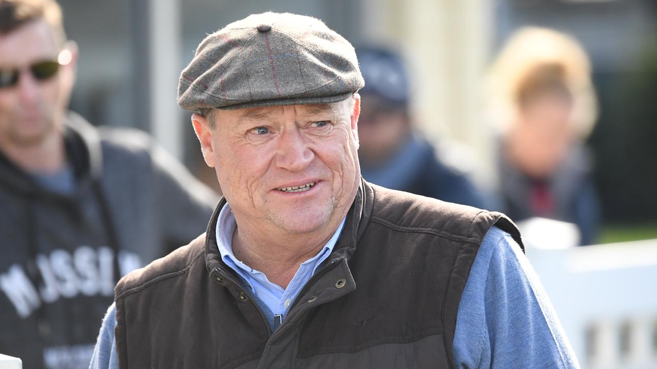 Trainer Tony McEvoy.