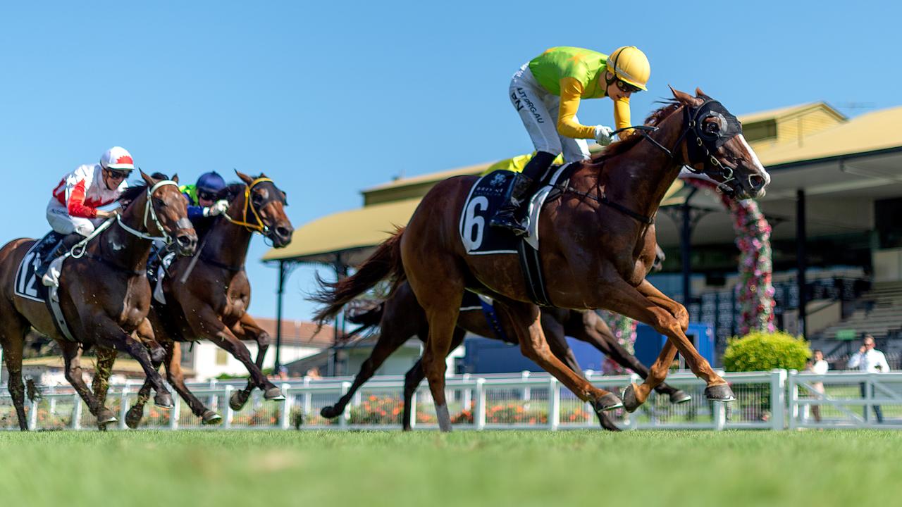 The Eagle Farm surface has come under fire. Picture: AAP