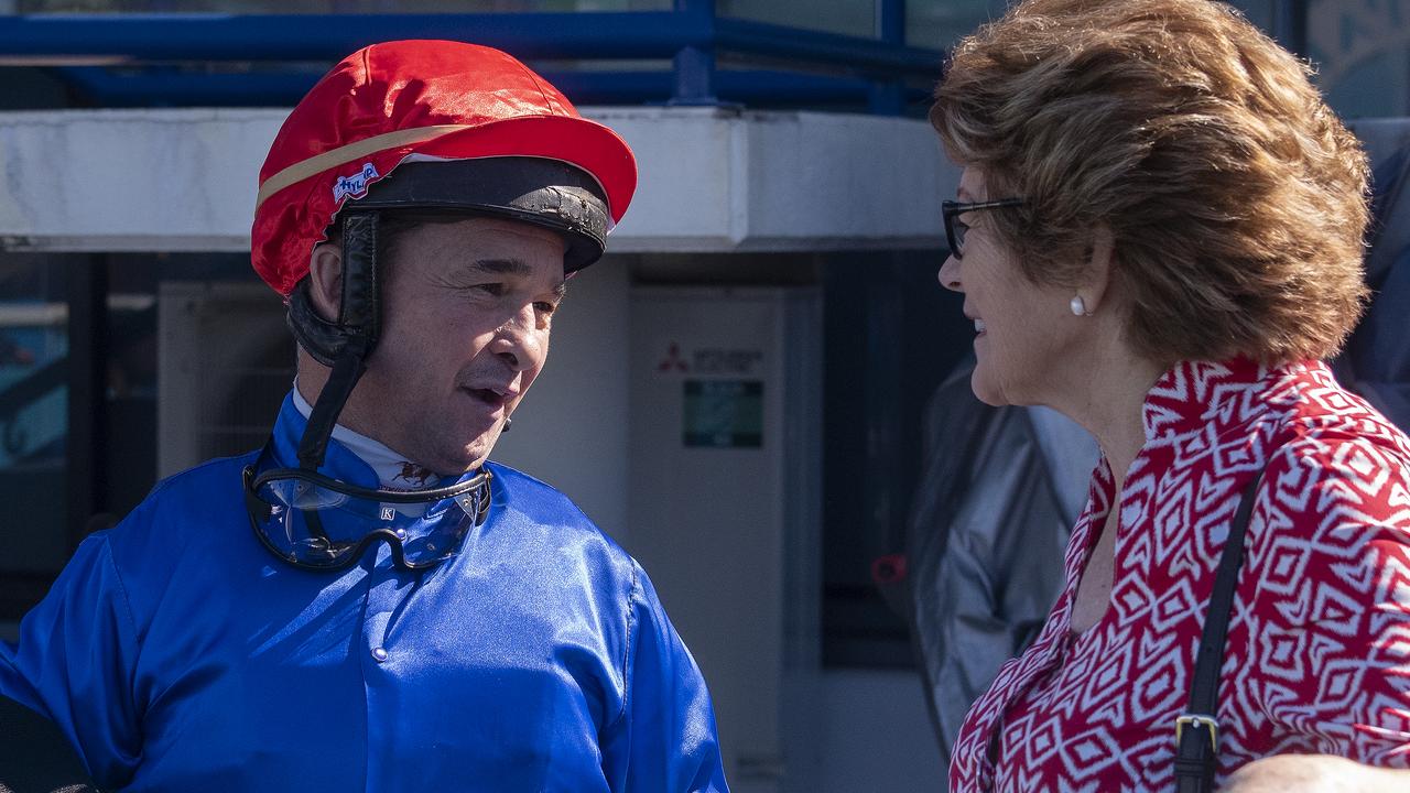 Jockey Jason Taylor will return to racing at the Gold Coast this Saturday after suffering horrific injuries earlier in the year. Picture: Greg Irvine–Magic Millions.