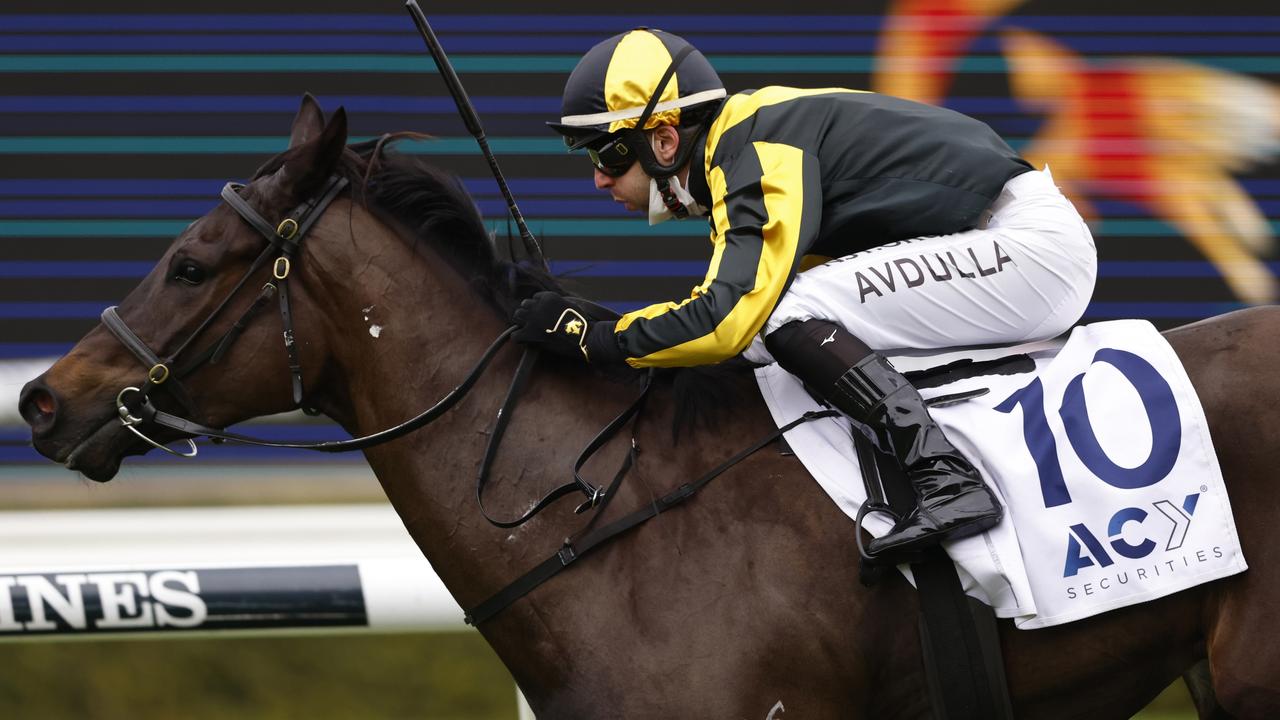 Gary Portelli’s unbeaten filly Sky Command has been nominated for Saturday’s The Rosebud at Randwick. Photo: Getty Images