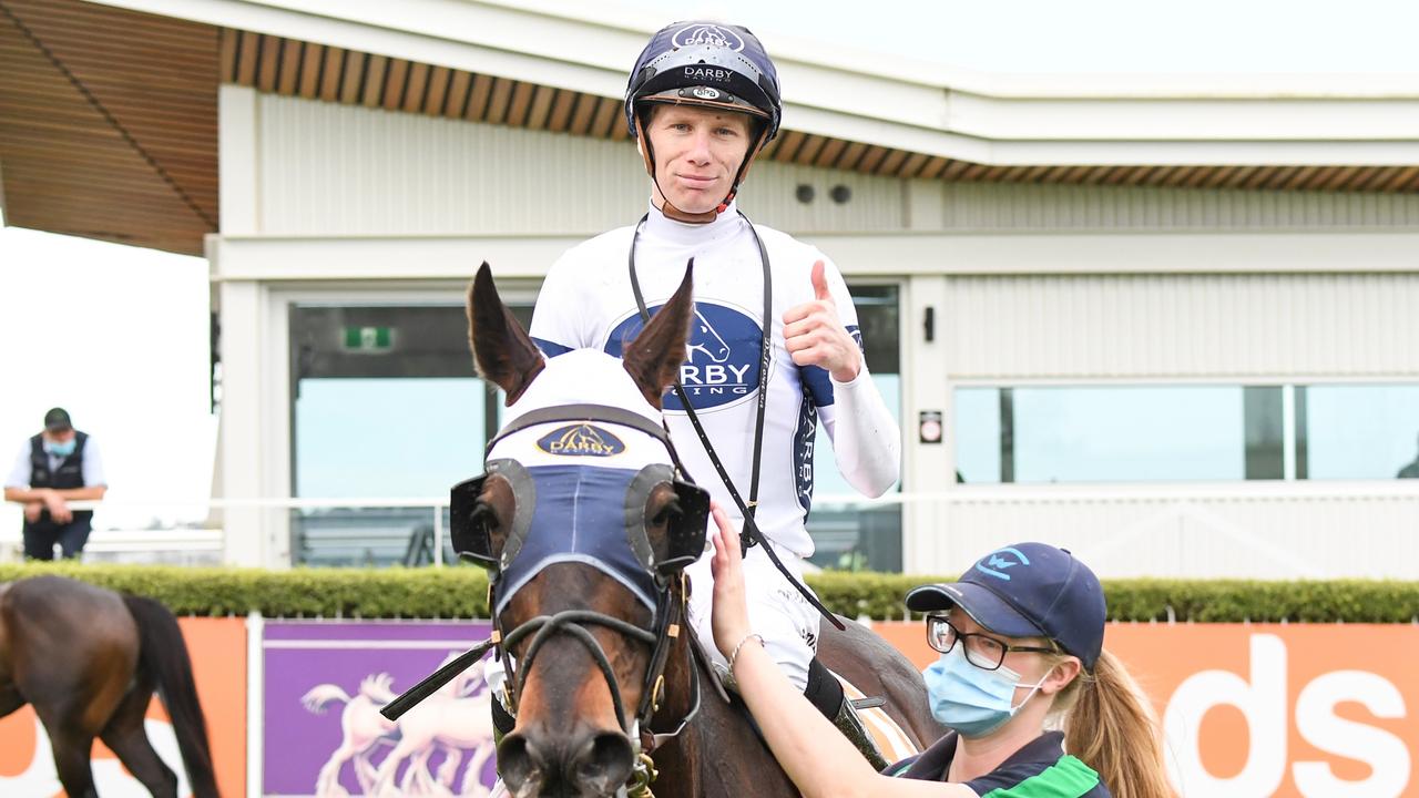 Damien Thornton has a solid book of rides for his trip to Gippsland for Thursday’s Sale meeting. Picture: Racing Photos via Getty Images