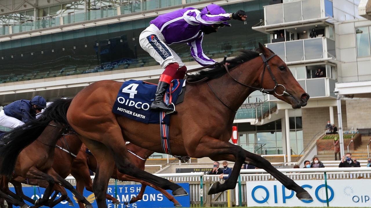 Mother Earth (pictured) will head to the Breeders Cup meeting at Del Mar in California instead of the Golden Eagle. Picture: PA Images via Getty Images