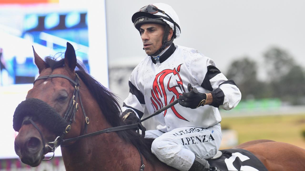 Jockey Jeff Penza (pictured) heads to Randwick on Saturday where he has three Group 1 rides.