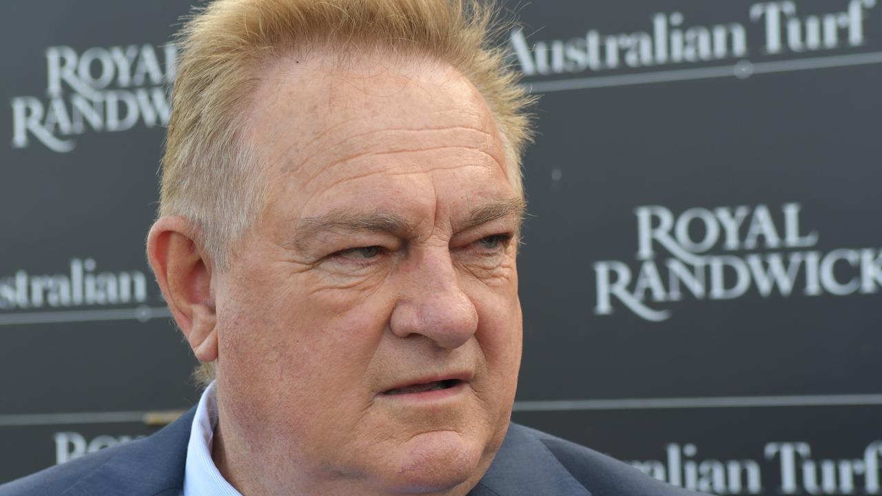 Trainer Garry White. Photo: AAP Image/Simon Bullard