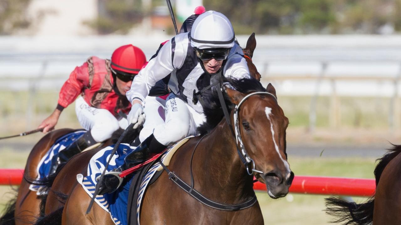 Jason Holder rides Another Award to victory at Morphettville Parks. Picture: Atkins Photography