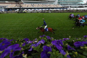 Group 1 wins don’t come much easier than this – Home Affairs romps home in the Coolmore Stud Stakes. Photo: Robert Cianflone/Getty Images.