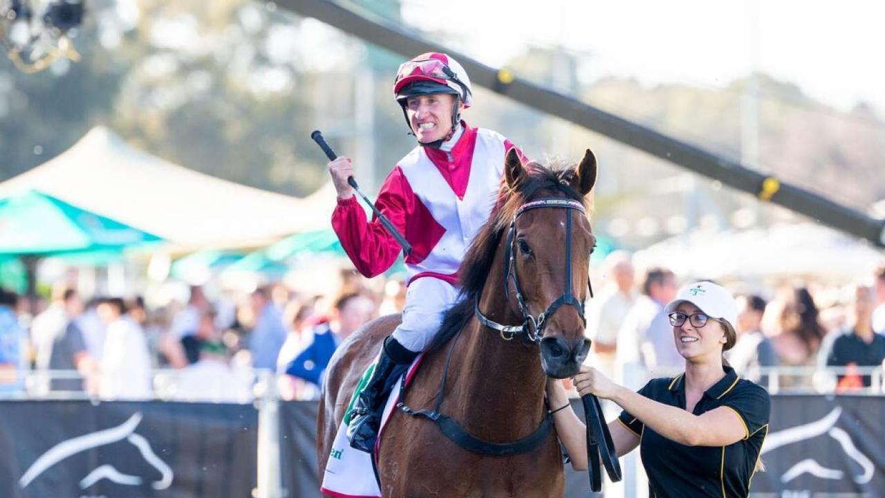 Western Empire after winning the Railway Stakes. Photo: Western Racepix