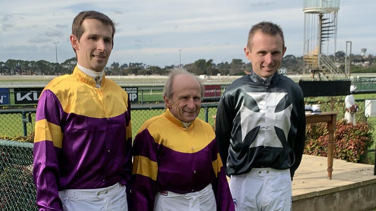 Vo Rogue's famous jockey rides with his sons at the ‘Bool
