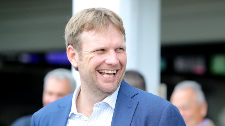 Trainer Bjorn Baker was bubbling on hearing about the enhancements to the Sydney spring carnival. Picture: Jeremy Ng–Getty Images