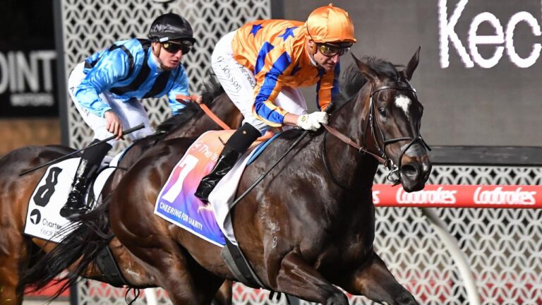 Imperatriz is set to headline Satrurday’s Group 1 Manikato Stakes at The Valley. Photo: Pat Scala/Getty Images.