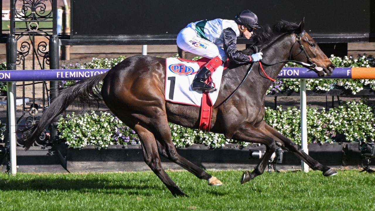 Mr Brightside won a third Makybe Diva Stakes at Flemington on Saturday. Photo: Reg Ryan/Getty Images.