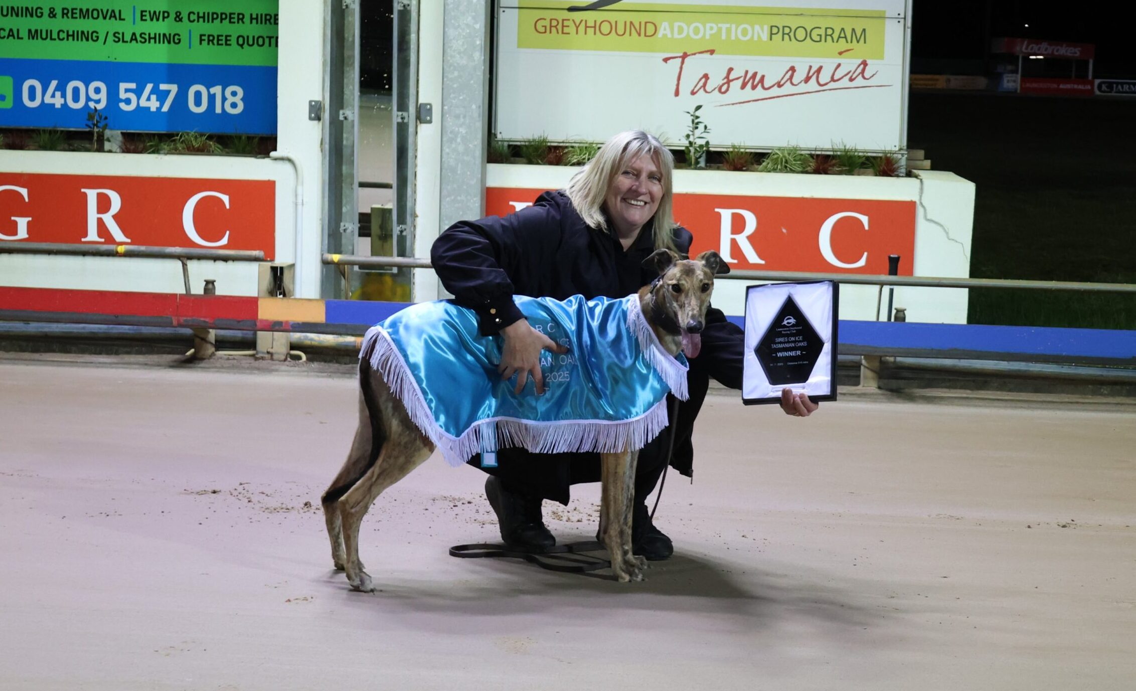 STELLA Shadows achieved a clean sweep of Launceston's most prestigious age classic races, winning the Tasmanian Oaks Final on Monday night.